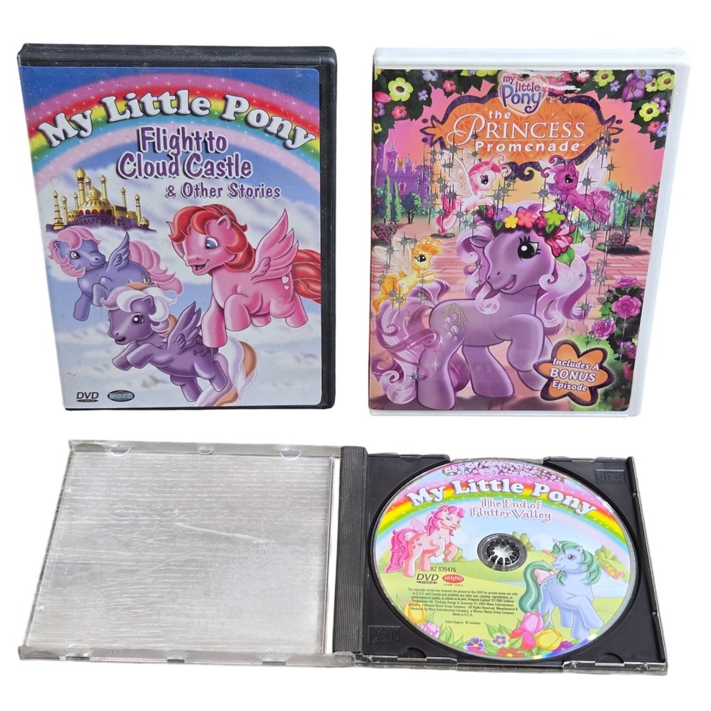My Little Pony R2 970475 DVD Set Kids Multi Princess Promenade Tested